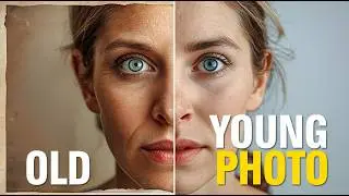 THIS FEELS LIKE TIME TRAVEL! - how to turn old photos into younger versions using PixVerse tutorial