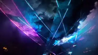 Pokaz laserowy WOŚP 2025 ****4 K ****