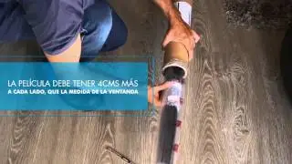 Instalaci&oacute;n de Pel&iacute;culas Huper Optik - L&iacute;nea Ceramic - Producto Pentagrama