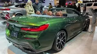 Verde Ermes 2020 BMW M850i Cabriolet Walkaround at Canadian International AutoShow Toronto #SUmer416