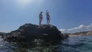 Rock Jumping And A Wild Monster!
