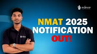 NMAT Notification Out! | NMAT Preparation | edexe learning