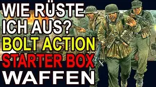WIE ICH MEINE GERMAN GRENADIERS AUSGESTATTET HABE FÜR BOLT ACTION. GEWEHRE, SMG's, STG's & LMG's!!!