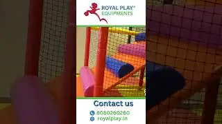 Indoor Play Station For Kids | Royal Play Equipment #shorts #ytshorts #forkid #trendingshorts