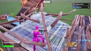 Fortnite Runde und ich habe ihn auseinander genommen, das hat Spaß gemacht.