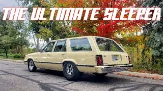 The Ultimate Sleeper / Big Turbo Coyote Swapped LTD Wagon.