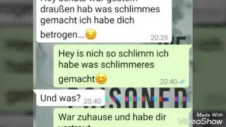 Whatsapp chats/Traurig/liebe/lustig