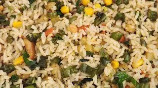Tasty Vegetable bhath without onion and garlic ,vegetable rice, #sattvik #nooniongarlic #vegetarian 