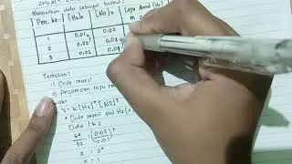 Persamaan laju reaksi & Orde reaksi || Kelas 11