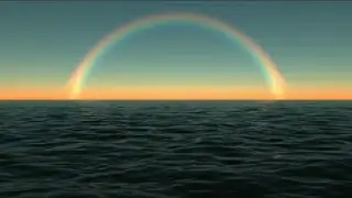 Beautiful Rainbow View | Soothing Nature | Relaxing Piano Music
