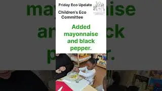 Eco Update 26 April Potato Salad #royalgreenwich #royalboroughofgreenwich #ecoschools