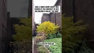 SKULL & BONES SECRET SOCIETY BUILDING AT YALE UNIVERSITY!?!