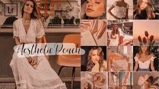 Edit Photo Lightroom Mobile: Easy Aesthetic Peach Preset Tutorial 