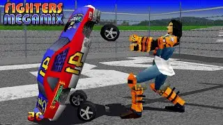 A Race Car in a Fighting Game!? It happened!