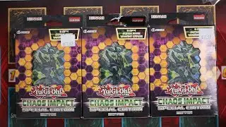 Yugioh TCG - Chaos Impact Special Edition Opening - 3 Boxes