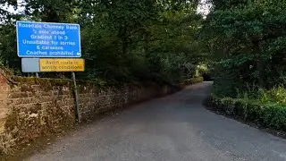 Riding up Rosedale Chimney Bank