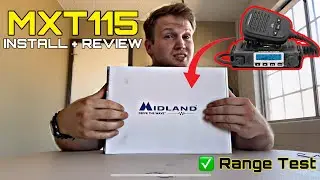 Midland MXT115 Install & Review | GMRS Radio Setup & Performance Test