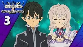 Accel World Vs Sword Art Online (PS4, Blind, Let's Play) | Boob Hugs, Barrels and Portals! | Part 3