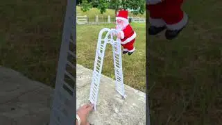 Santa Climbing Stairs Christmas Toys #kibtoys  #toys #toy #christmastoy #cute  #funny