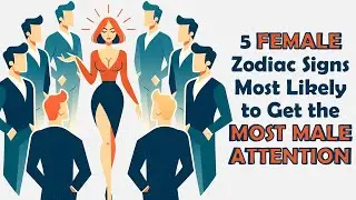 5 Female Zodiac Signs Most Likely to Get the Most Male Attention | Zodiac Talks
