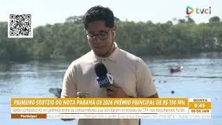 PRIMEIRO SORTEIO DO NOTA PARAN&Aacute; DE 2026 PR&Ecirc;MIO PRINCIPAL DE R$ 100 MIL