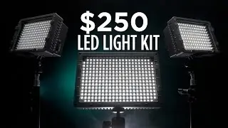 $250 LED Video Lighting Kit