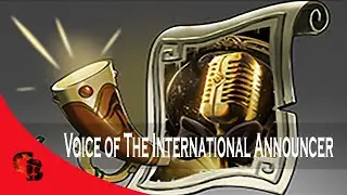 Dota 2: Store - Announcer Pack - Voice of The International Announcer