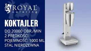 Koktajler Royal Catering RCMS-PRO | Prezentacja produktu
