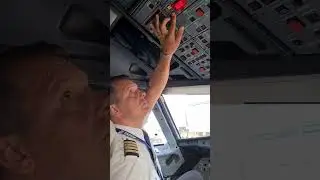 Airbus 318 Captain does fire test #viral #pilot #crew