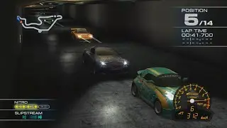 Ridge Racer 7 Maker's Trial ROLLING THUNDER with Jujak at Crossbay Tunnel R [Spectator view]