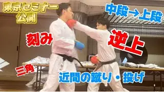 花車&ともぞーの東京セミナーを少し公開！突き・蹴り・投げもあります！