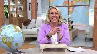 Affinity Gems Emerald Cut Ametrine Halo Ring, Sterling Silver on QVC
