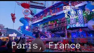 Walking Tour in Paris December 2022 | Champs-&Eacute;lys&eacute;es | Christmas Market | Winter in Paris | 4K