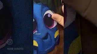 Painting process of Baby Dori #shorts #art
