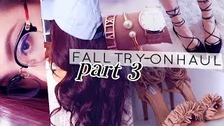 FALL TRY-ON HAUL | CUTE AF Shoes, Beauty & Accessories // lilisimply