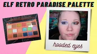 elf Retro Paradise Palette - 2 Looks First Impression | Beauty Beatdown