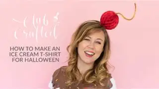 DIY! How to Make an Ice Cream T-Shirt for Halloween