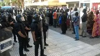 Aldarulls a Salou per la mort d'un home quan fugia d'una operaci&oacute; dels Mossos contra el 'top manta'