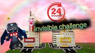 24 hours invisible challenge in bed wars solo mod