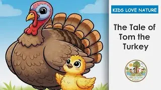 Farm Animals for Kids: The Tale of Tom the Turkey | A Fun Story to Learn Turkeys and Their Babies