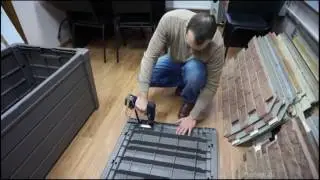 Пластиковый сундук Keter Brightwood инструкция по сборке