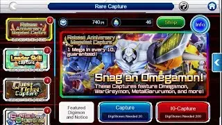 DigimonLinkz: Spend 1k DigiStone Obtain Omegamon In First 10-Capture