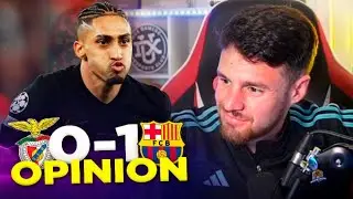 EL FC BARCELONA GANA 0-1 AL BENFICA EN CHAMPIONS