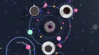Универсальный гигантский 3D-пончик