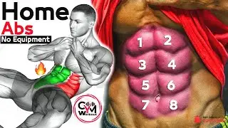 Best Abs Exercises for Six Pack at home 🔥 Belly Fat Burn 🔥 Six pack Workout