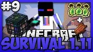 Minecraft - Survival 1.11 - How to make a Zombie Spawner XP Farm 1.11.2 (Entity Cramming Proof)