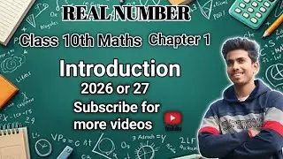  Maths Class 10th chapter 1 Maths class 10th chapter 1 Introduction videos Chapter 1 maths 