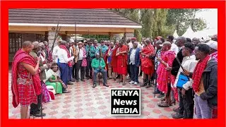 Rigathi Gachagua meets over 500 Maa Community grassroot mobilizers at Wamunyoro residence