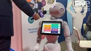 ISE 2020: SoftBank Robotics Europe Demos Pepper the Humanoid Robot