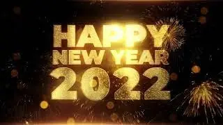 HAPPY NEW YEAR 2022 🎈Colorful Firework Display with Piano Music. Countdown 2022 |Family World Rashad